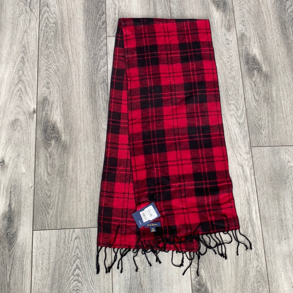 NWT Club Room plaid scarf